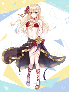 キャラクター水着イラスト（フル）2021