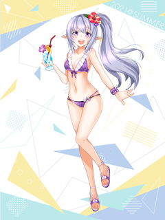 キャラクター水着イラスト（フル）2021
