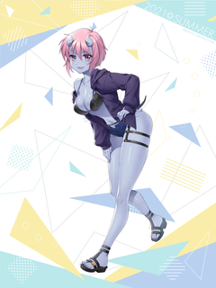 キャラクター水着イラスト（フル）2021