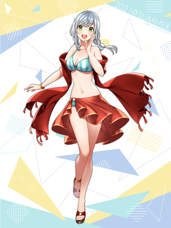 キャラクター水着イラスト（フル）2021