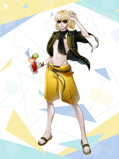 キャラクター水着イラスト（フル）2021