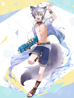 キャラクター水着イラスト（フル）2021