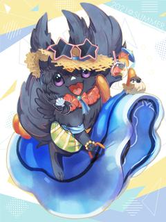 キャラクター水着イラスト（フル）2021