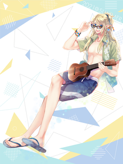 キャラクター水着イラスト（フル）2021