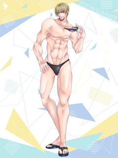 キャラクター水着イラスト（フル）2021