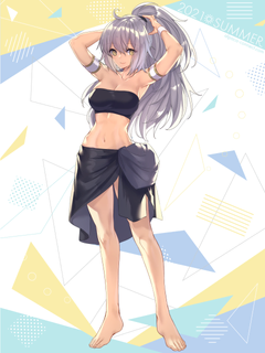 キャラクター水着イラスト（フル）2021