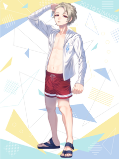 キャラクター水着イラスト（フル）2021