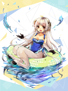 キャラクター水着イラスト（フル）2021