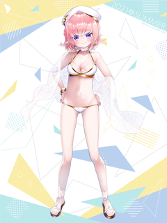 キャラクター水着イラスト（フル）2021