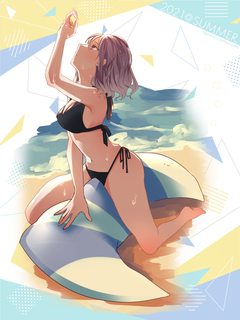 キャラクター水着イラスト（フル）2021