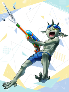 キャラクター水着イラスト（フル）2021
