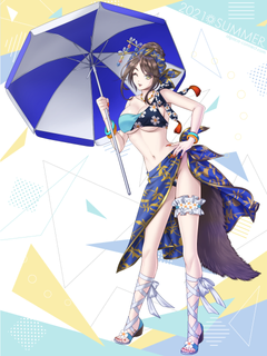 キャラクター水着イラスト（フル）2021