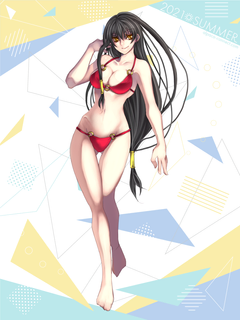 キャラクター水着イラスト（フル）2021