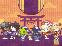 集合イラスト2021（祭）