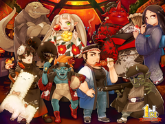 集合イラスト2021（祭）