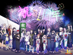 集合イラスト2021（祭）