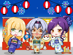 集合イラスト2021（祭）