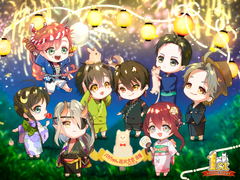 集合イラスト2021（祭）