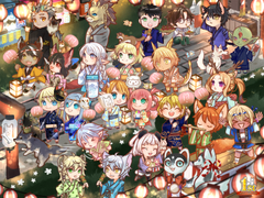 集合イラスト2021（祭）