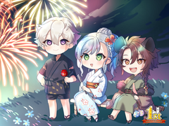 集合イラスト2021（祭）