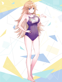 キャラクター水着イラスト（フル）2021