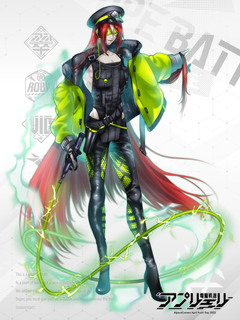 電脳戦潜アプリェーリ キャラクターイラスト（フル）