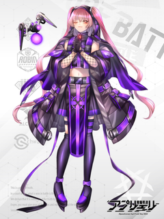 電脳戦潜アプリェーリ キャラクターイラスト（フル）