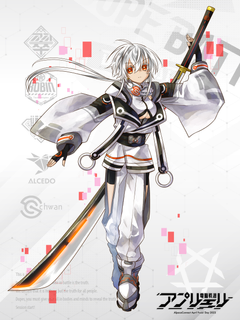 電脳戦潜アプリェーリ キャラクターイラスト（フル）
