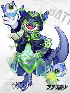 電脳戦潜アプリェーリ キャラクターイラスト（フル）