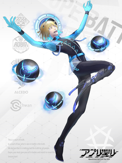 電脳戦潜アプリェーリ キャラクターイラスト（フル）